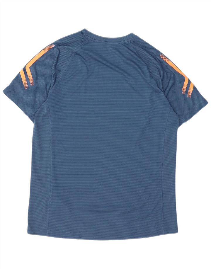ASICS Camiseta Hombre Top Small Azul Poliéster