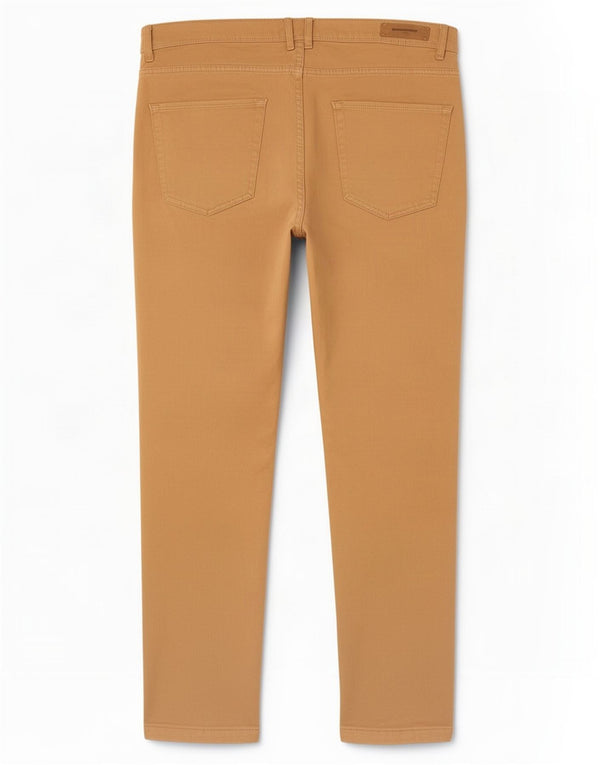Zara Mens Slim Casual Pantalones EU 44 Large W34 L30 Beige