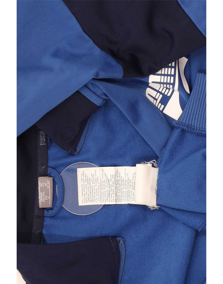Puma - Chaqueta de chándal con gráfico para niños, 15-16 años, color azul