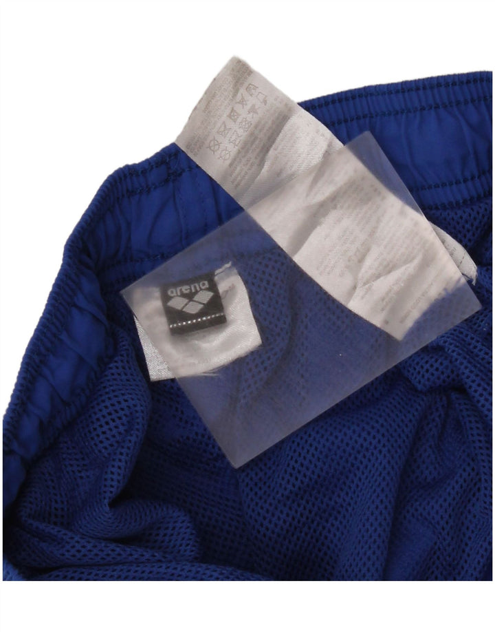 Pantalones cortos deportivos con gráficos Arena para hombre Poliéster azul medio