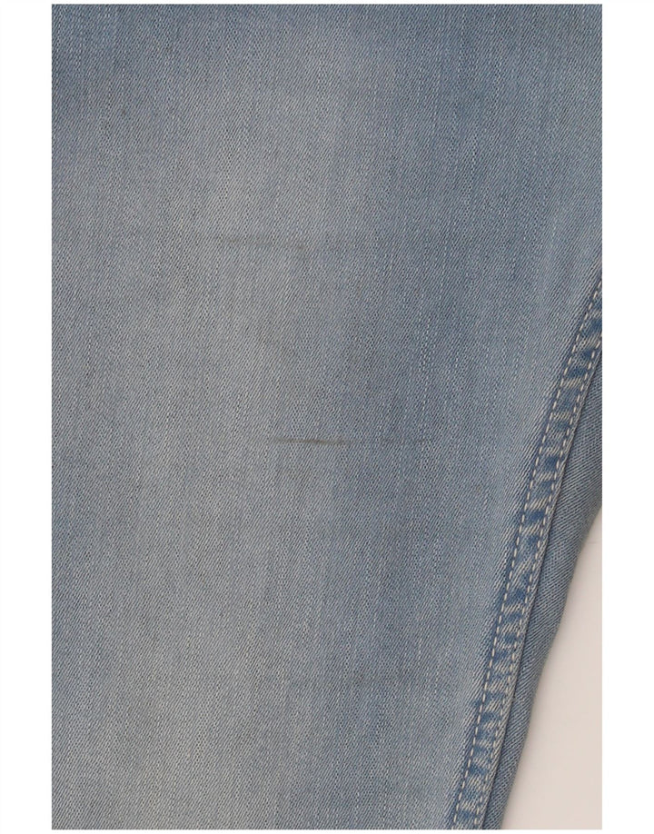 Dack's Jeans ajustados para mujer IT 42 Medium W28 L30 Blue Tencel