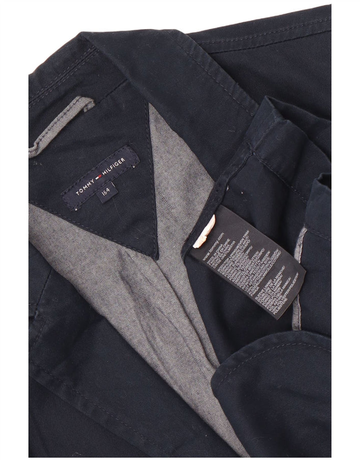 Tommy Hilfiger Chaqueta tipo blazer de 2 botones para niño 14-15 años Algodón azul marino