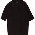 Topshop Abrigo extragrande para mujer UK 44 Grande Poliéster negro