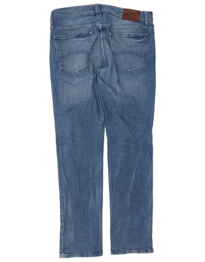 Tommy Hilfiger Vaqueros rectos para hombre W34 L32 Algodón azul