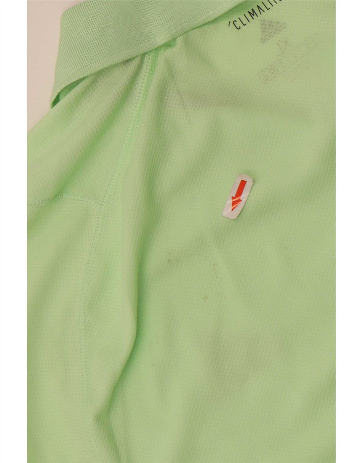 Adidas Hombre Climalite Polo XL Verde Poliéster