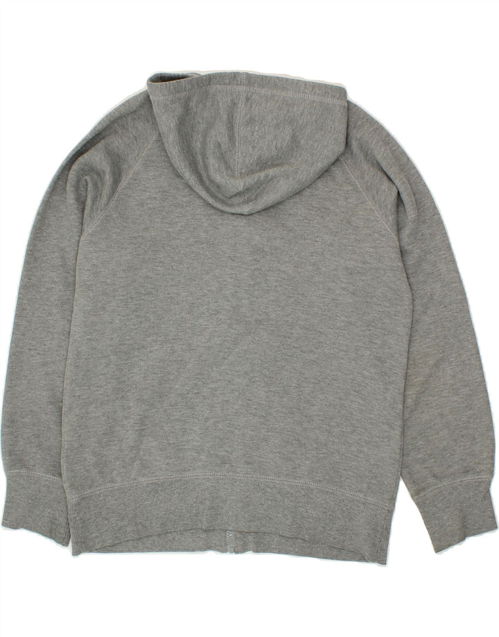 FILA Womens Graphic Zip Hoodie Sweater UK 14 Medium Grey Vintage Fila and Second-Hand Fila from Messina Hembry 