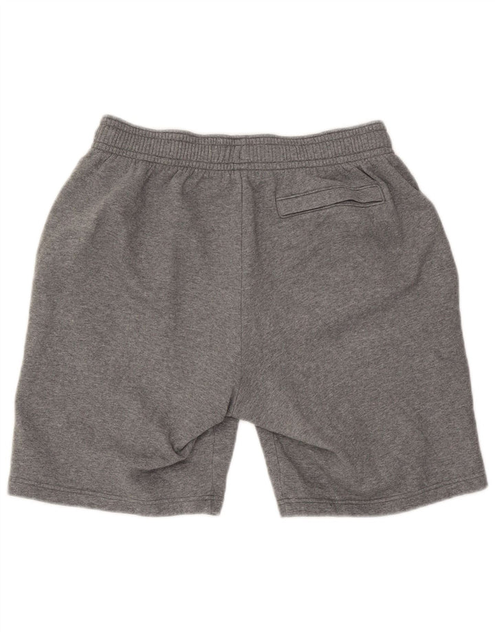 Under Armour Pantalones cortos deportivos para hombre de algodón gris grande