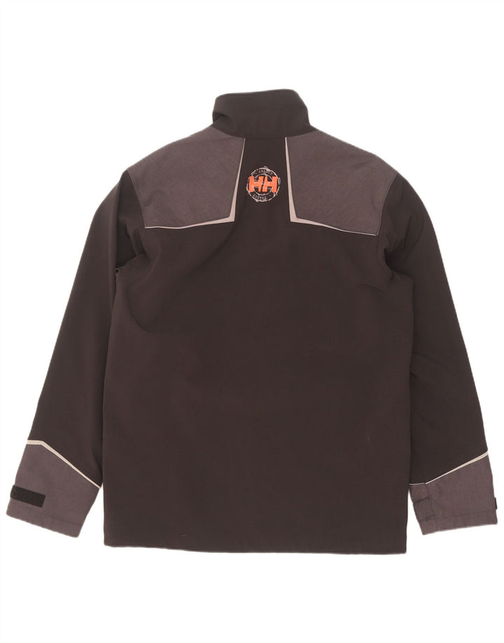 Helly Hansen Chaqueta cortavientos para hombre UK 36 Small Black Colourblock