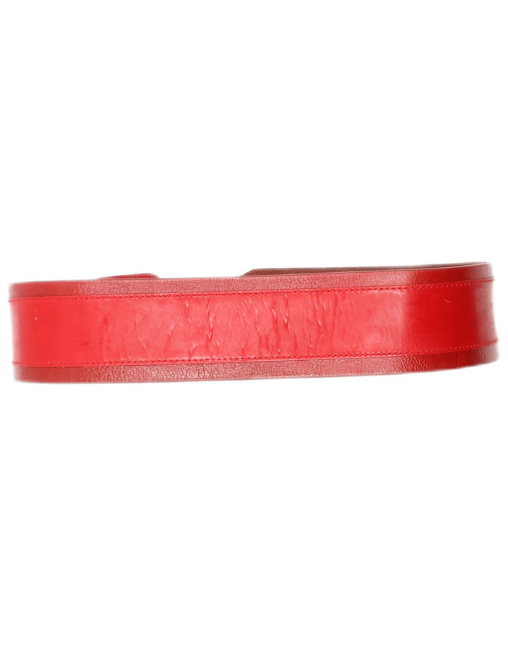 Cinturón De Cuero Para Mujer Coast Medium L34 Cuero Rojo