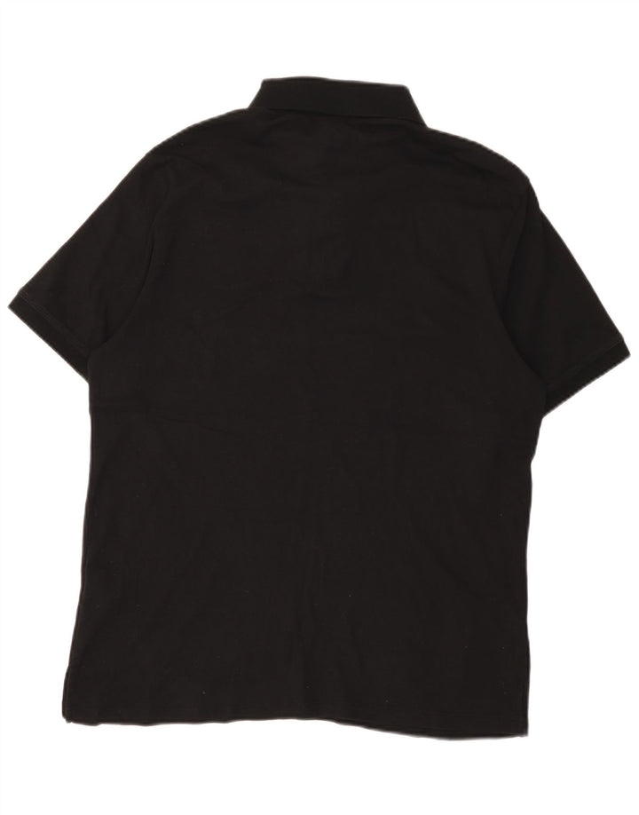 Polo Dkny Hombre Grande Algodón Negro