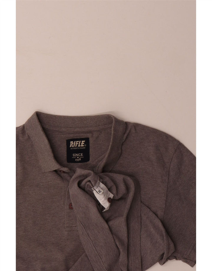 RIFLE Polo Hombre XL Algodón Gris