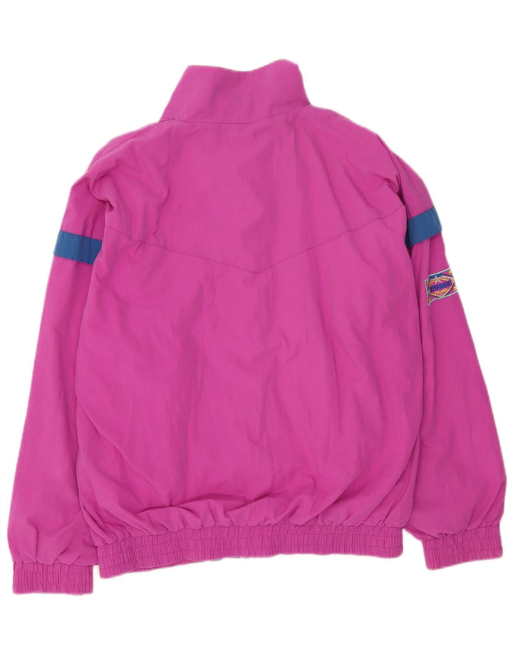 Reusch Hombre Chándal Top Chaqueta Grande Rosa Colorblock Poliéster