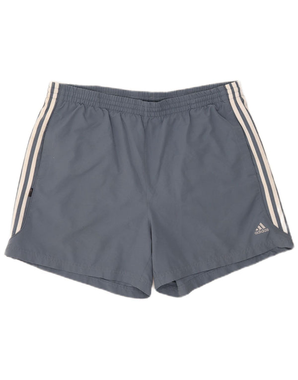 Adidas Pantalones cortos deportivos para hombre XL Azul Poliéster