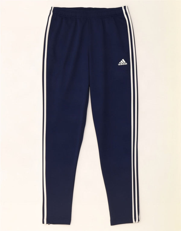 Adidas - Pantalón de chándal para hombre, talla 42/44, talla grande, azul marino