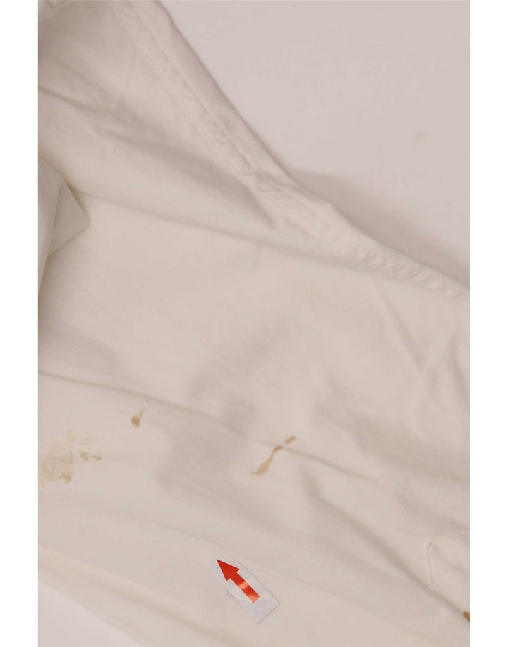 Camisa Marlboro Classics Hombre Grande Algodón Blanco