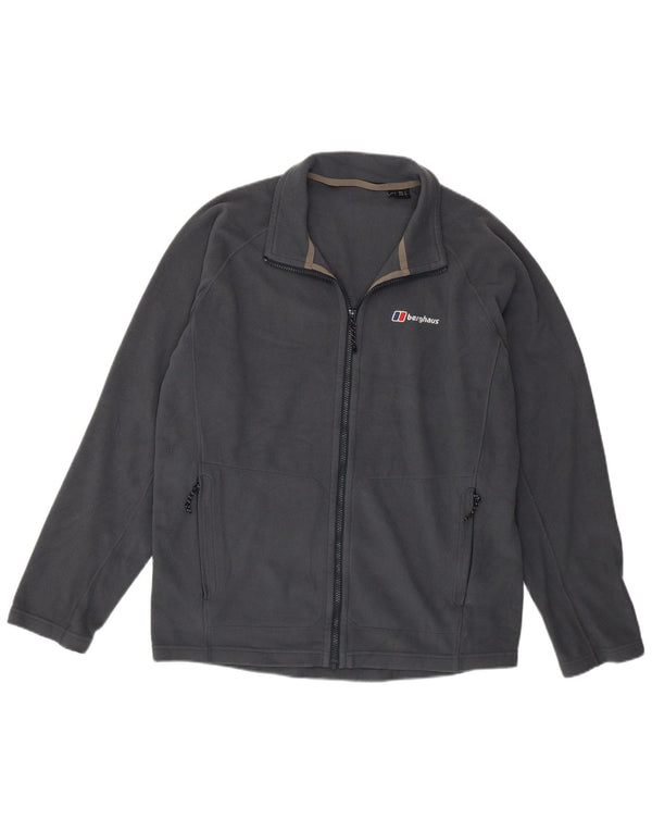 BERGHAUS Chaqueta polar para hombre UK 40 Large Gris Poliéster