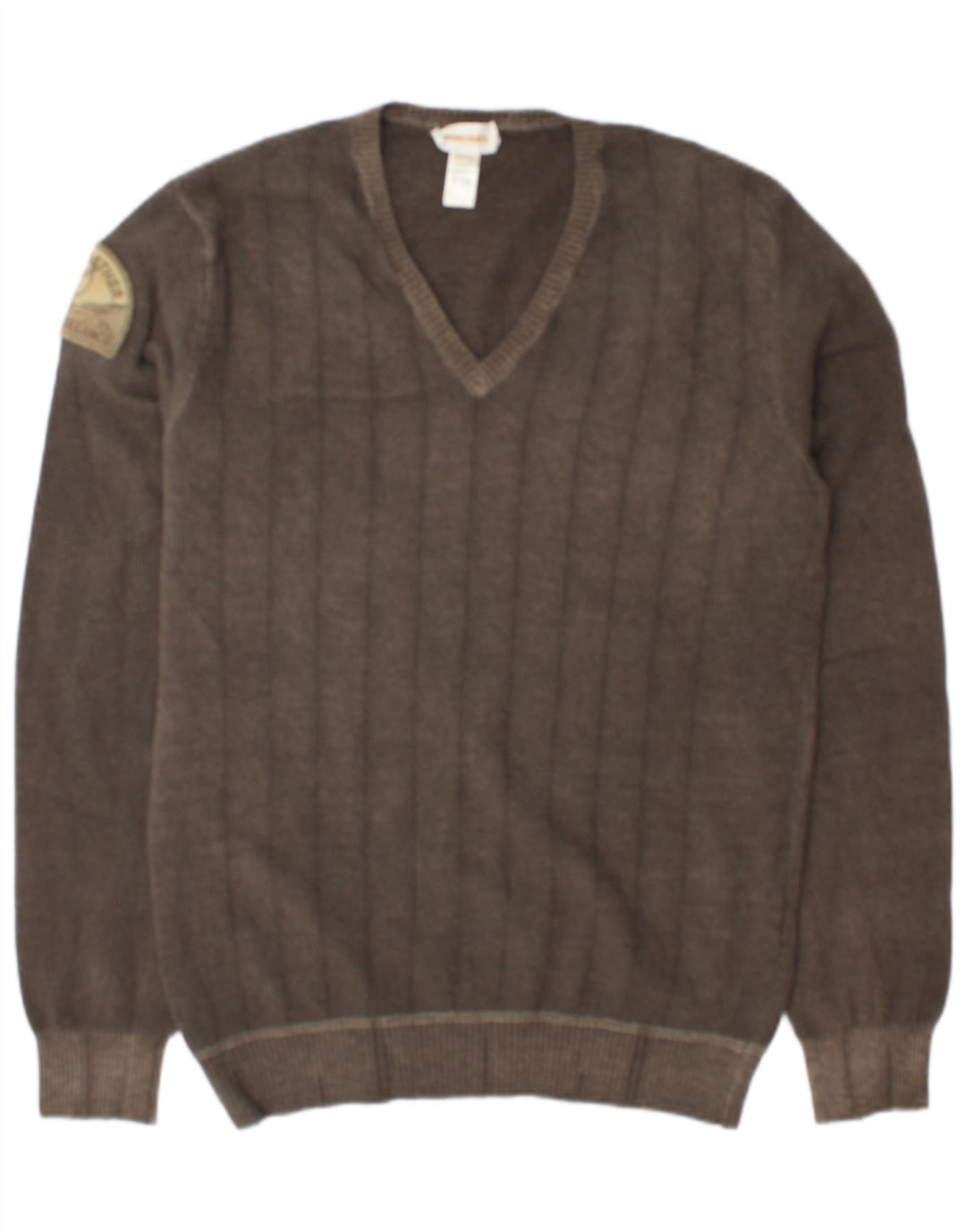 Diesel Hombre Jersey Con Cuello En V Jersey XL Lana Gris