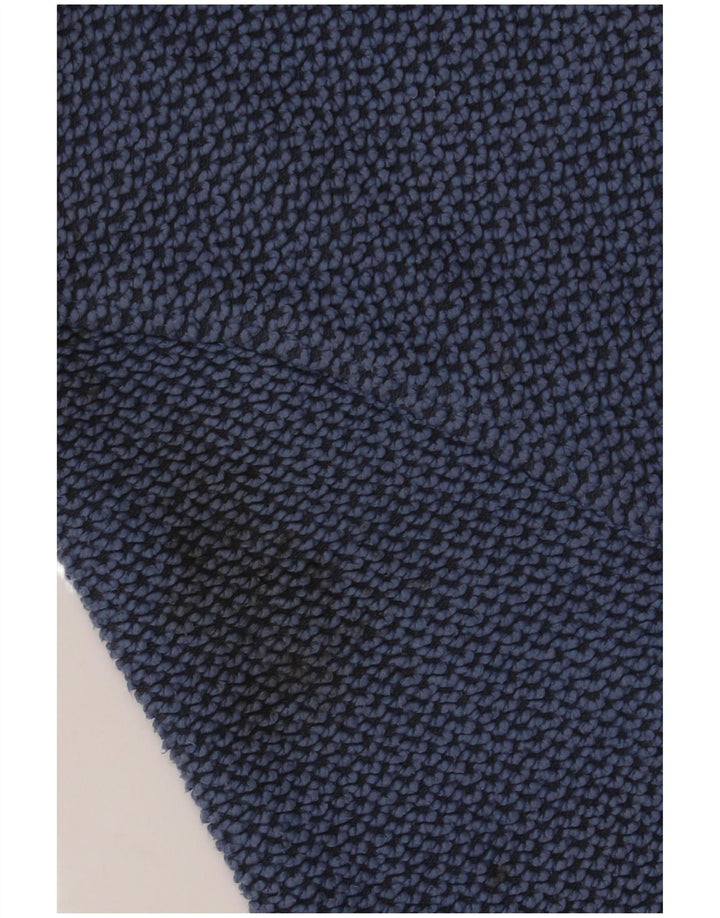 WEIRD FISH Sudadera con Cuello y Cremallera para Hombre Jersey pequeño de algodón Azul