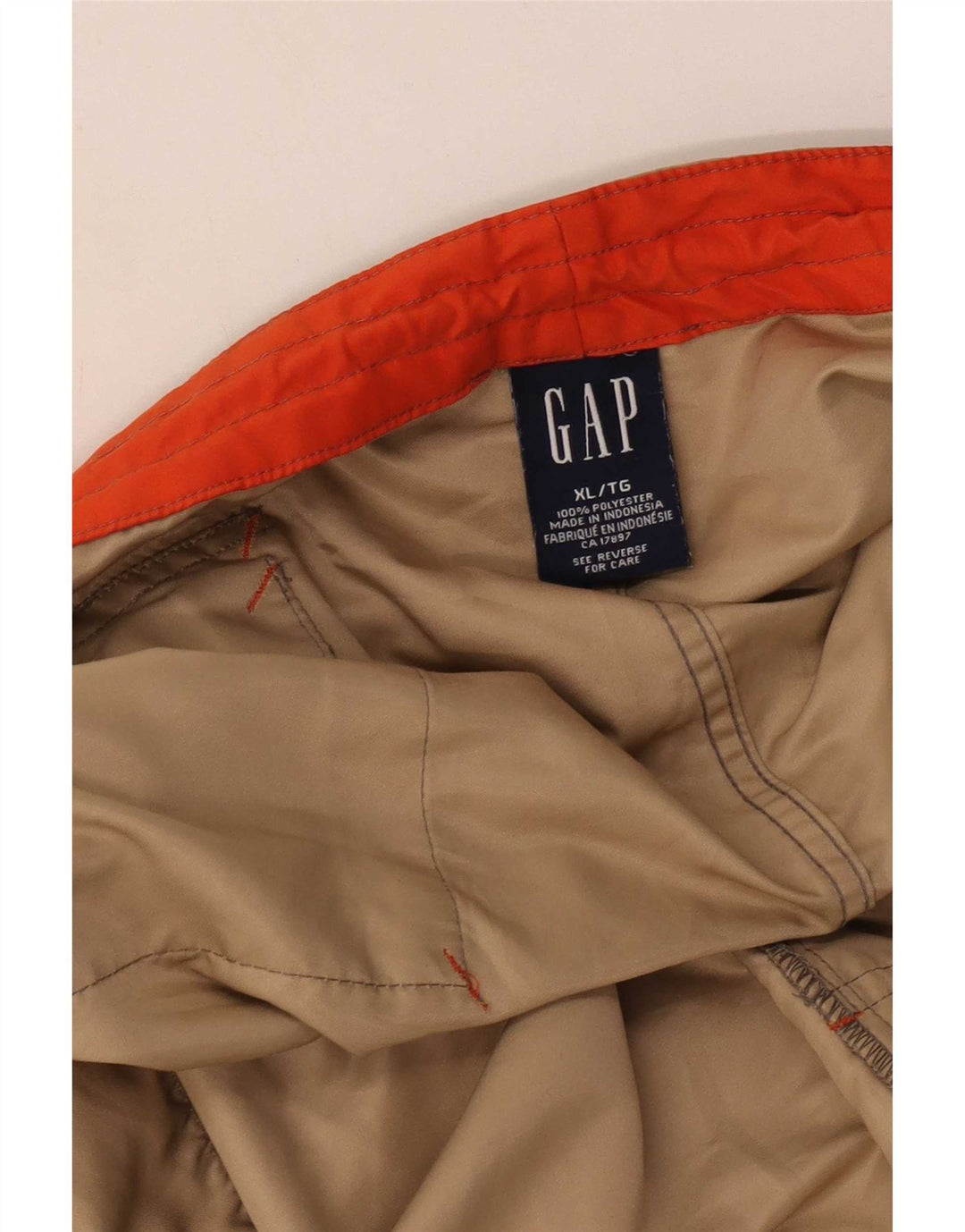 Pantalón Capri Gap Hombre XL W40 Poliéster Beige