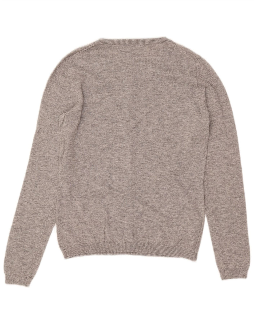 GANT Cárdigan para mujer, talla 10, algodón gris pequeño
