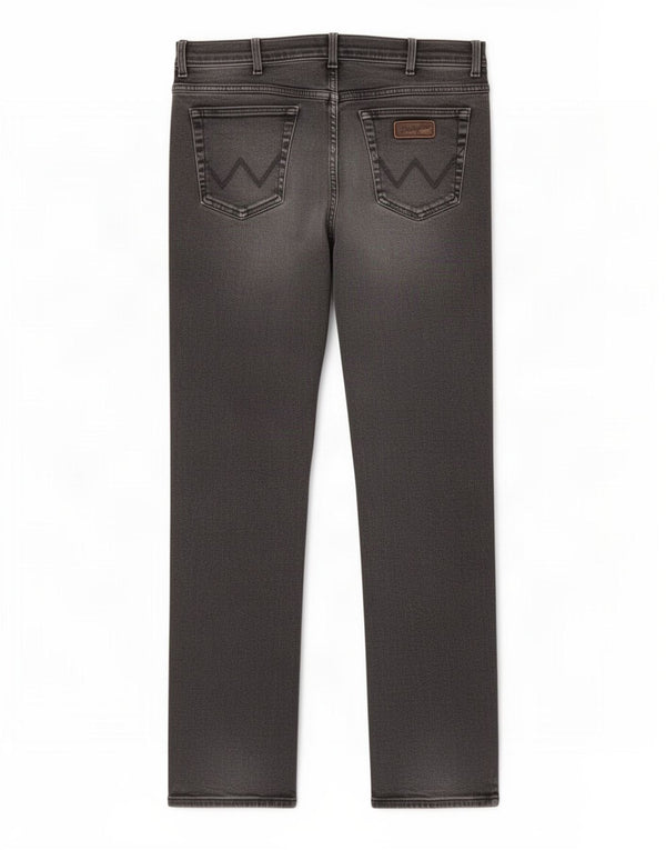 Wrangler Vaqueros rectos Texas para hombre W40 L34 Algodón gris
