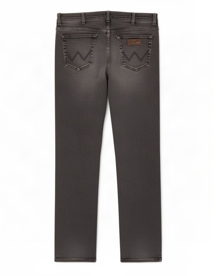 Wrangler Vaqueros rectos Texas para hombre W40 L34 Algodón gris