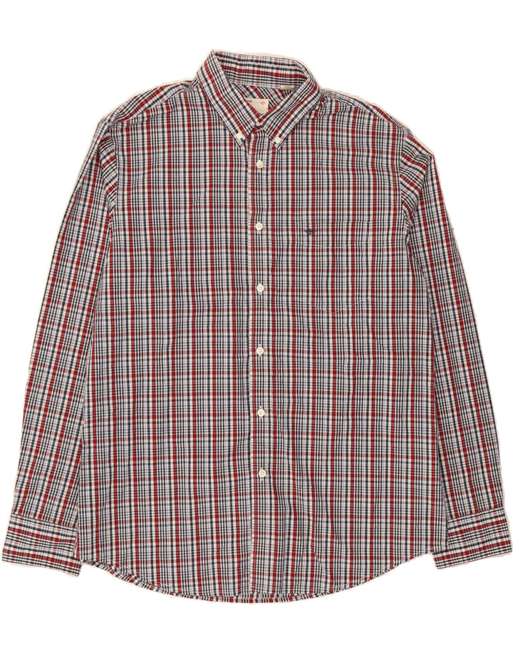 DOCKERS Mens Shirt Large Red Check Cotton Vintage Dockers and Second-Hand Dockers from Messina Hembry 