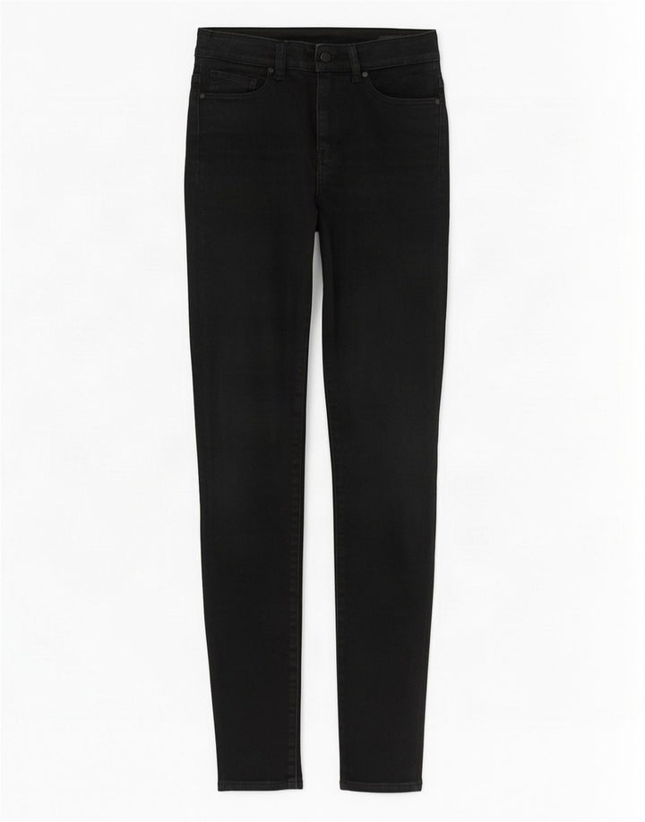 Vaqueros pitillo para mujer Lee W26 L30 Algodón negro