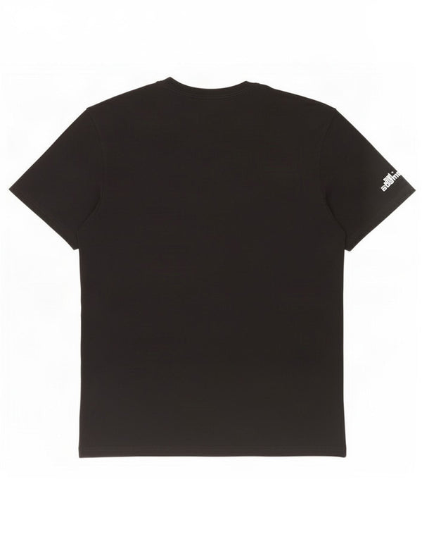 Columbia - Camiseta para hombre, talla grande, algodón negro