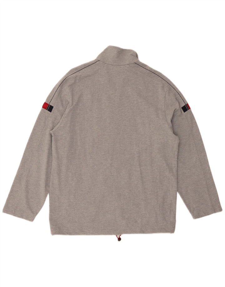 LOTTO Chaqueta superior de chándal para hombre Algodón gris grande