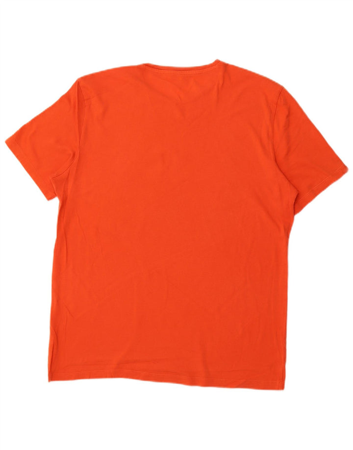 CALVIN KLEIN Camiseta gráfica para hombre Top grande naranja