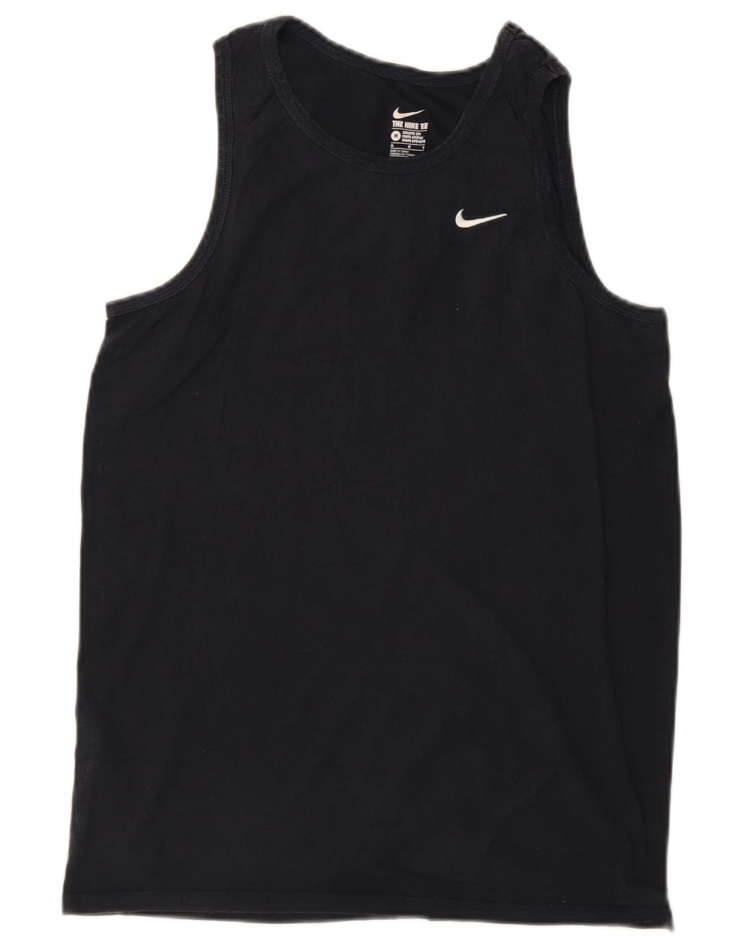 Nike - Camiseta sin mangas para hombre, talla mediana, color negro