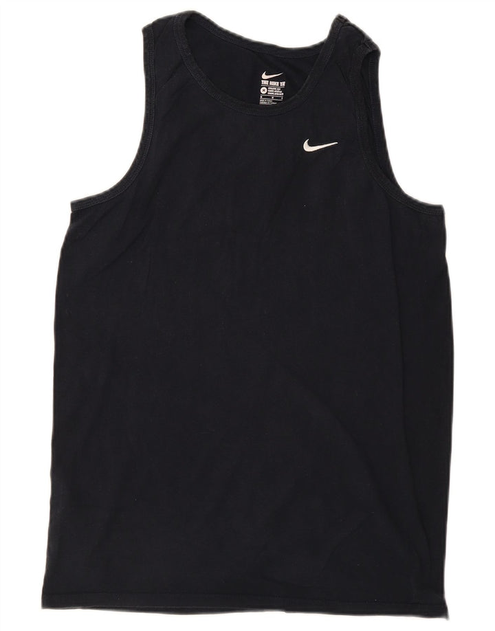 Nike - Camiseta sin mangas para hombre, talla mediana, color negro
