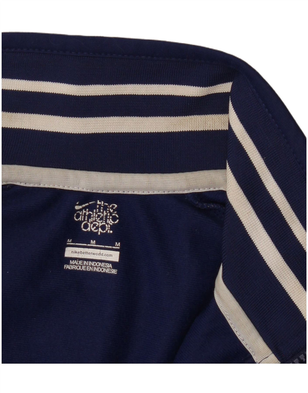 Nike - Chaqueta de chándal gráfica para mujer, talla 40, talla M, azul marino