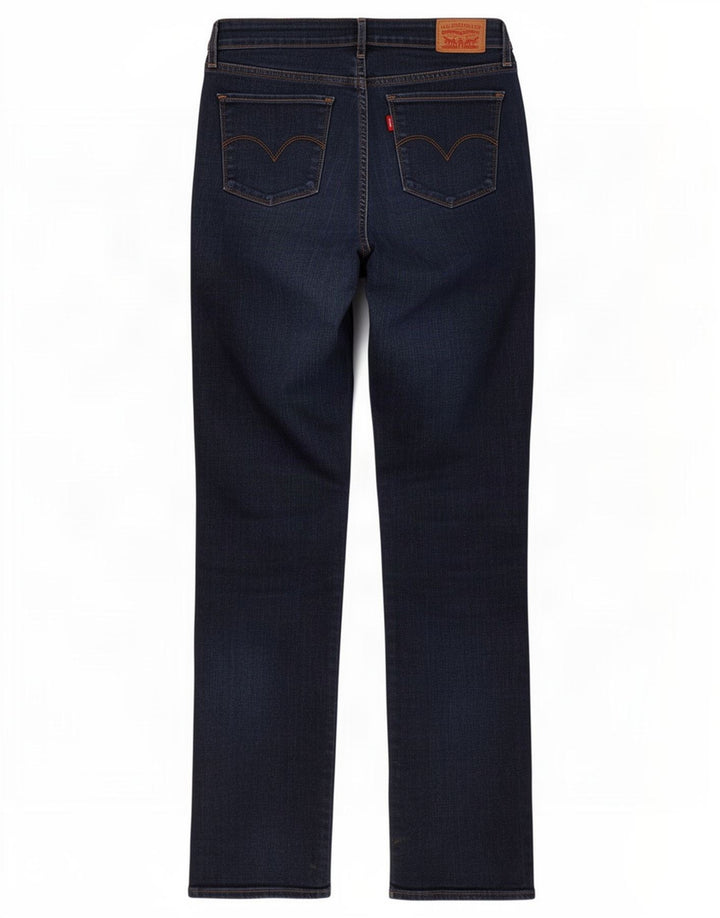 Vaqueros Levi's Mujer 714 Rectos W30 L32 Azul Marino