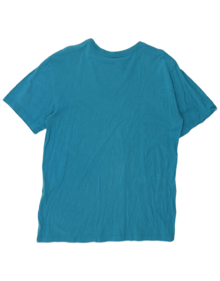 NIKE Camiseta gráfica de ajuste regular para hombre, talla grande, azul