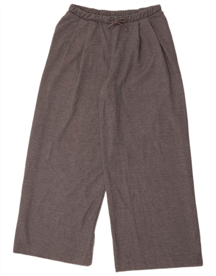 Marks & Spencer Pantalones de Chándal de Cintura Alta para Mujer UK 40 Gris Medio