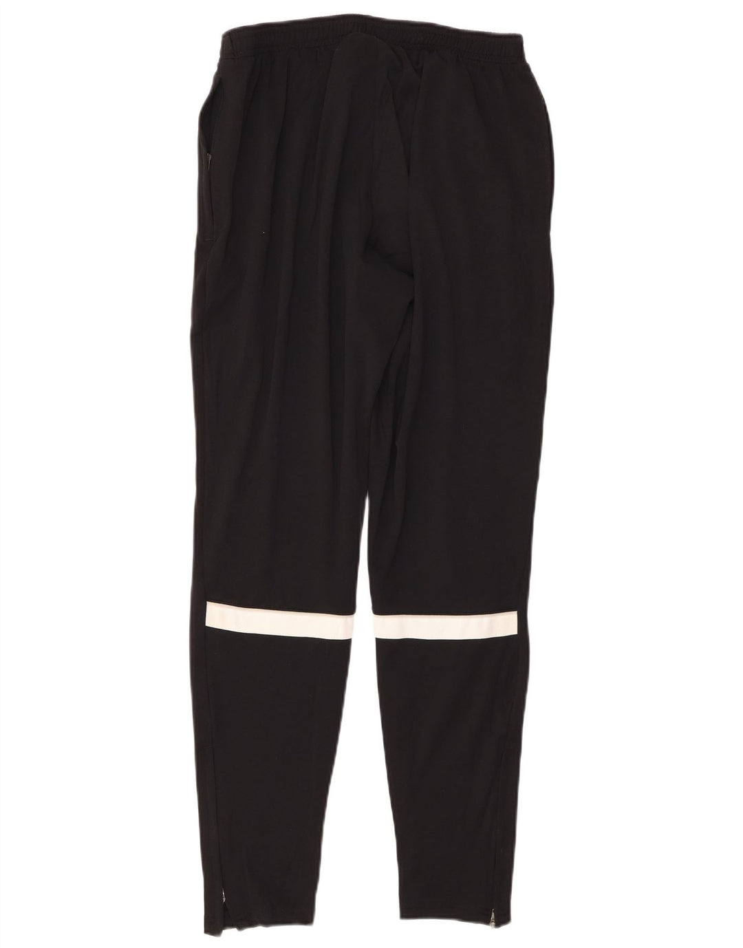 NIKE Hombre Dri Fit Pantalones De Chándal Mediano Negro Colorblock Poliéster