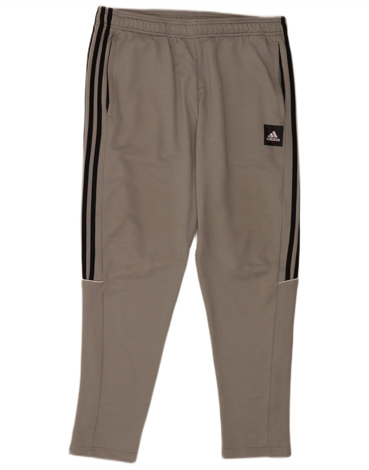 Pantalón De Chándal Adidas Hombre Grande Gris Poliéster