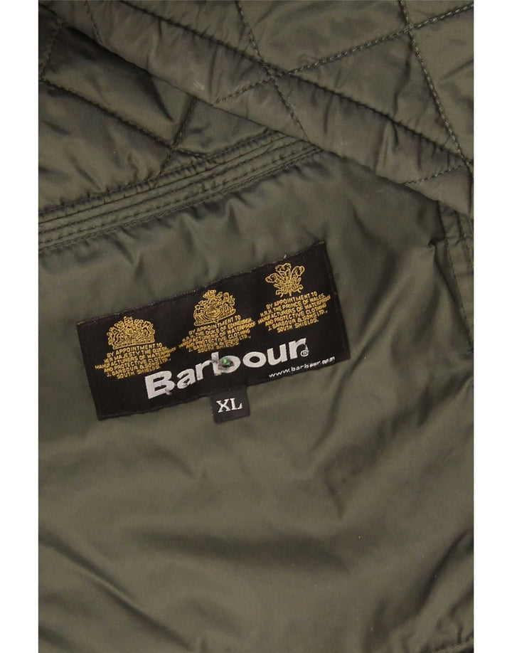 Barbour Chaqueta acolchada para hombre UK 42 XL Verde