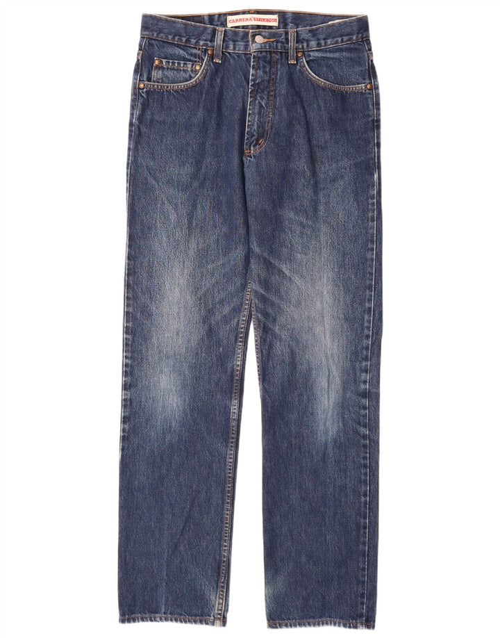 Carrera Jeans Rectos Para Hombre W32 L33 Azul