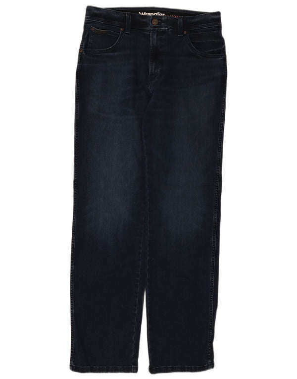 Wrangler Vaqueros rectos Texas para hombre W32 L32 Algodón azul marino