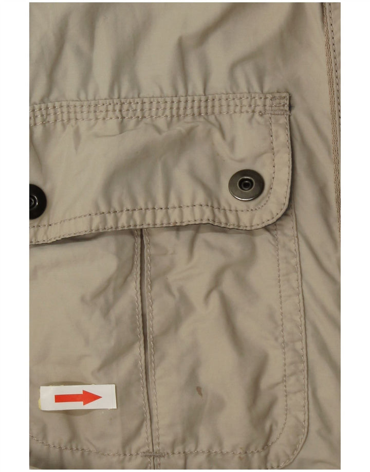 Marks & Spencer Chaqueta utilitaria para hombre Reino Unido 40 Grande Algodón beige