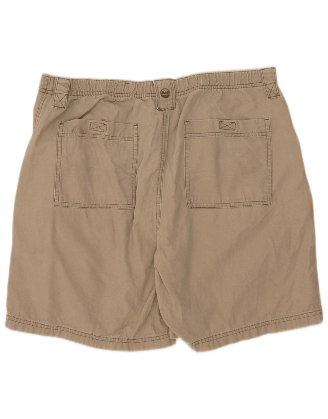 Wrangler Pantalones cortos cargo para hombre W38 XL Algodón beige