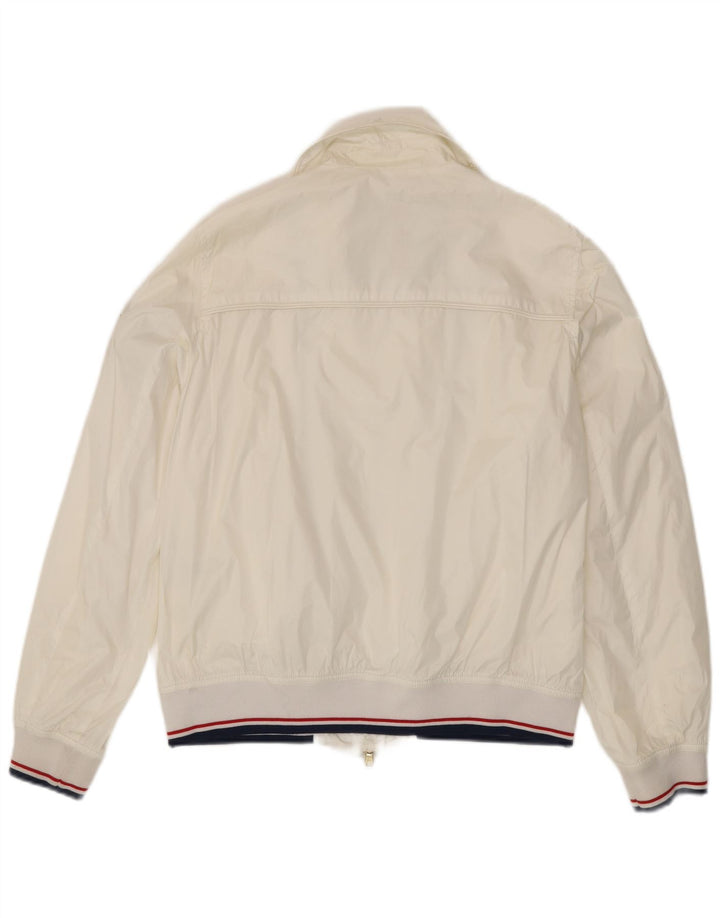 Conte of Florence Chaqueta bomber gráfica para mujer IT 48 XL Poliamida blanca