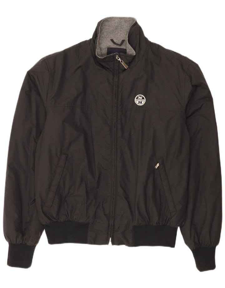 North Sails Chaqueta Bomber Hombre UK 42 XL Poliamida Negra