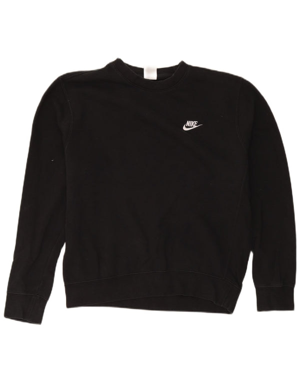 Nike Hombre Sudadera Jumper Medium Negro Algodón