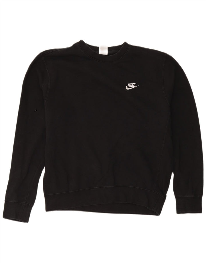 Nike Hombre Sudadera Jumper Medium Negro Algodón