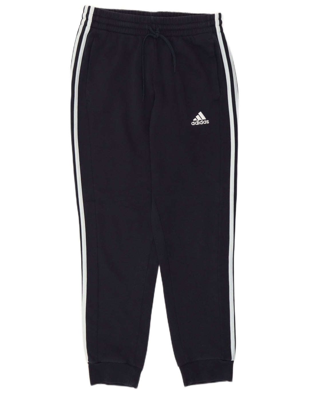 Adidas Hombre Pantalones De Chándal Joggers Medium Azul Marino Algodón