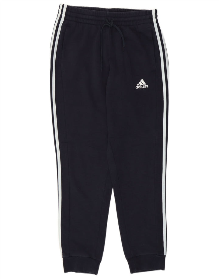 Adidas Hombre Pantalones De Chándal Joggers Medium Azul Marino Algodón